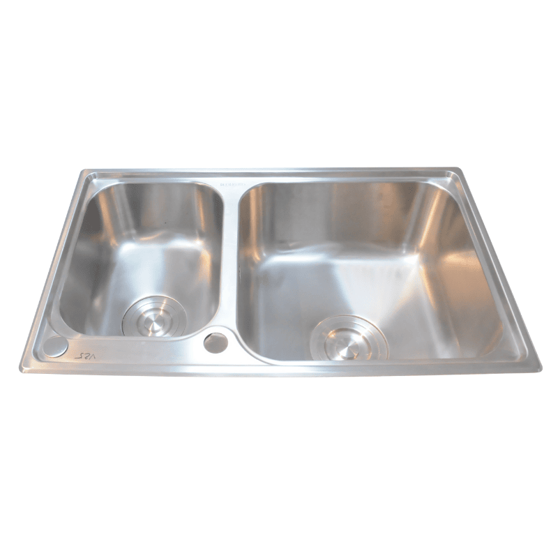 Bồn rửa đôi Inox CX-V25