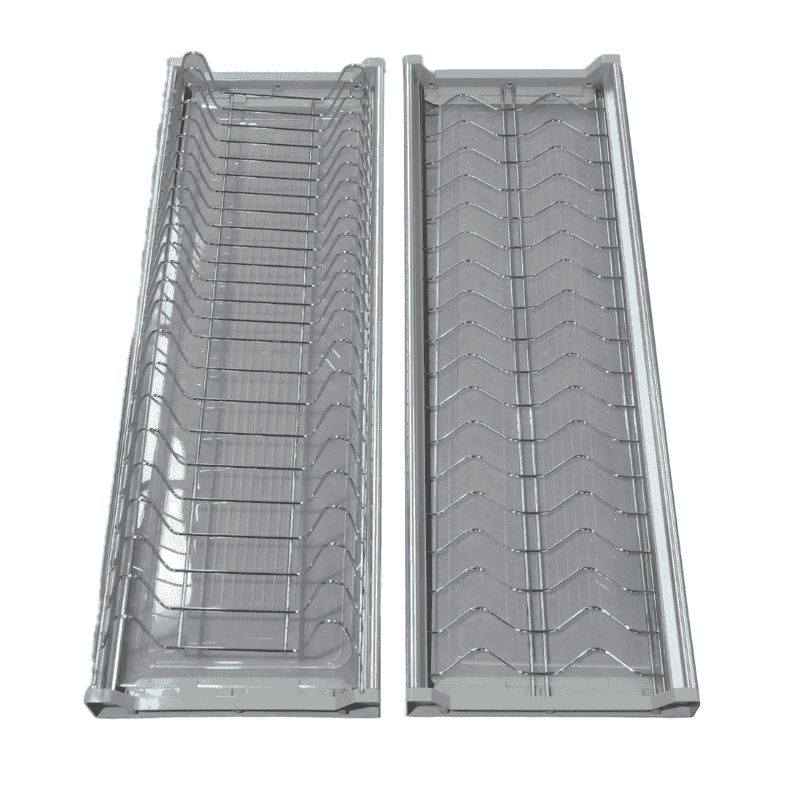 Giá đựng Inox nan, lắp tủ trên