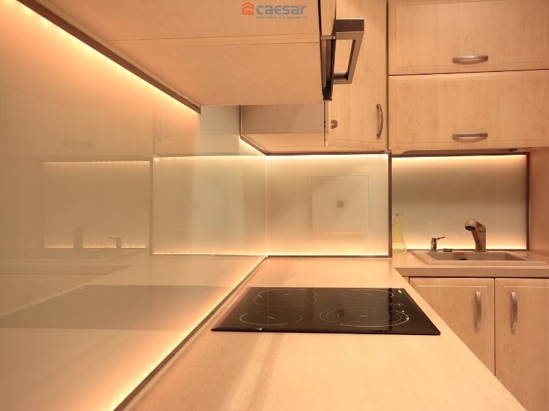 Lý do tủ bếp tích hợp đèn LED đang dần trở nên xu hướng
