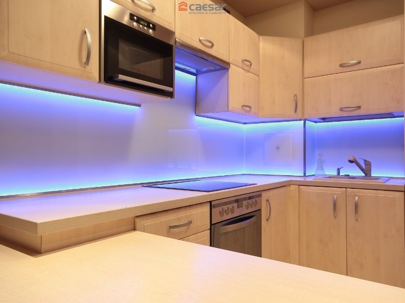 Những lợi ích nổi bật của tủ bếp tích hợp đèn Led