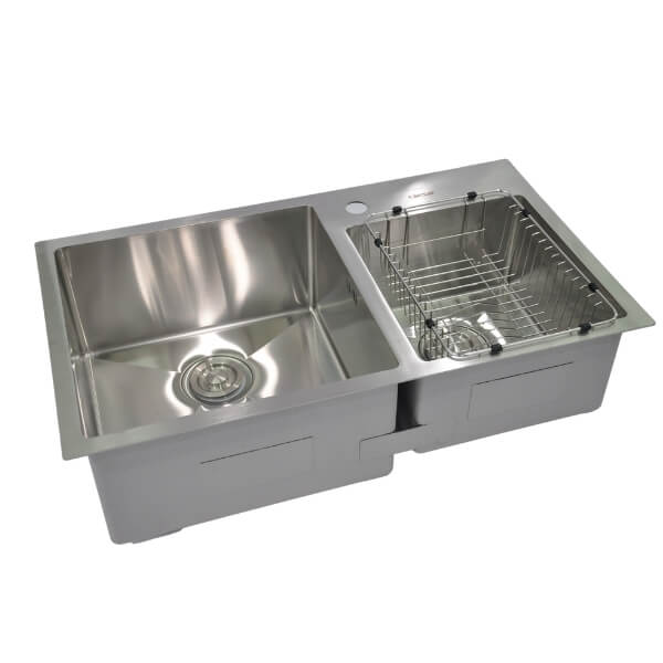 Bồn rửa đôi Inox CX-V62