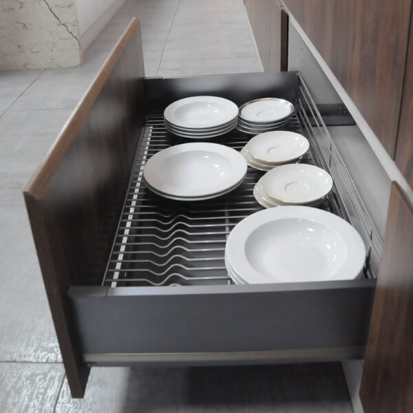 Khay kéo mỏng lòng bằng (công nghệ Nano dry Plated)