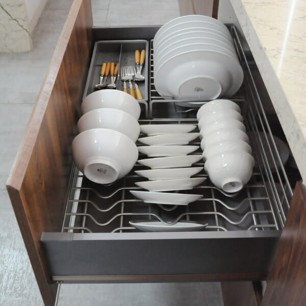 Khay rổ kính cường lực