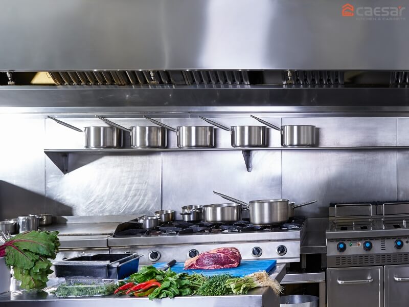 bếp gỗ & bếp inox