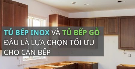bếp gỗ & bếp inox