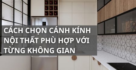 Cánh kính nội thất